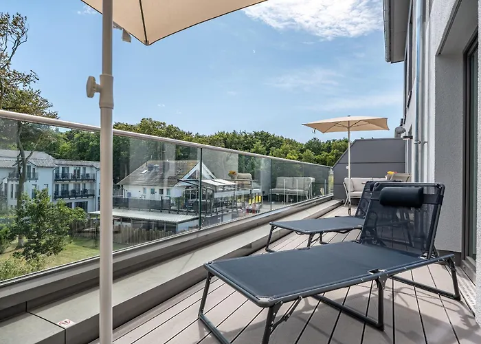 公寓 Apartementanlage Duenenblick Duenenblick Whg 20 格拉尔-米里茨